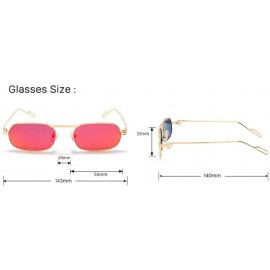 Sport Small Long Frame Polarized Sunglasses Personalized Shading Mirror - 2 - CV190O4454C $32.15