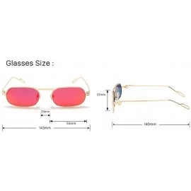 Sport Small Long Frame Polarized Sunglasses Personalized Shading Mirror - 2 - CV190O4454C $63.48