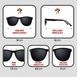 Rectangular Sunglasses Line WOOD - style MOSCOT mod. DEPP Mirrored - VINTAGE Johnny Depp man woman CULT unisex - CU194OY8N7E ...
