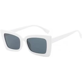 Rimless Adult Irregular Eye Sunglasses Retro Eyewear Fashion Radiation Protection - F - CA18ODZDOTC $16.70