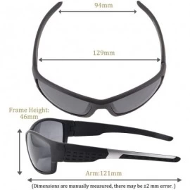 Sport Men Sports Polarized Sunglasses Driving Fishing Blue Ray Night Vision Eyeglasses two piece - SH202 - CR1939TSD55 $10.61