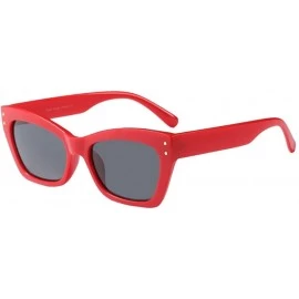 Goggle Unisex Fashion Eyewear Shades Sunglasses Vintage Glasses - Multicolor C - C81974COQ54 $6.62