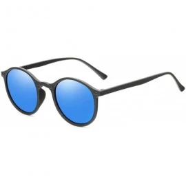 Oversized Round Polarized Sunglasses Retro Men Eyeglasses Brand Design Women Shades Sun Glasses - 2 - CB18W39MOYK $42.67