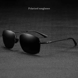 Aviator Glasses Round Frame Sunglasses for Men Women Aviator UV 400 Lens Fashion - Black - CS18RDUSOWN $46.59
