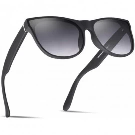 Cat Eye Fashion Small Cateye Sunglasses for Women 2020 Style MS51809 - Black Frame(matte Finish)/Gradient Grey Lens - C118Z6Z...