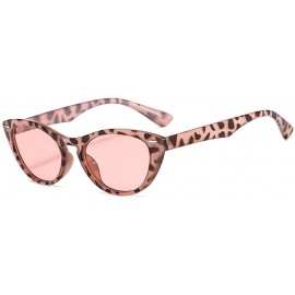 Cat Eye Cat eye sunglasses fashion ladies sunglasses - Bright Black G15 - CZ1999IUNRA $21.57
