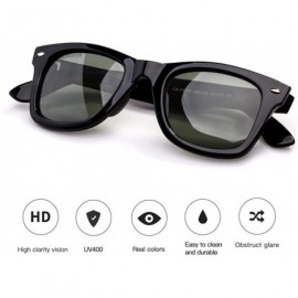 Goggle Summer Sunglasses Simple Plastic For Women Men Square Brown Frame Goggle 01 - 3 - C018YZWZ7AY $10.89