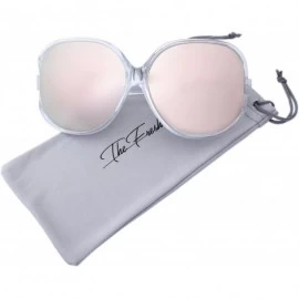 Wrap Fashion Jackie O Shiny Crystal Frame Mirror Lens Sunglasses Gift Box - 9-crystal - C51867CK3U0 $10.71