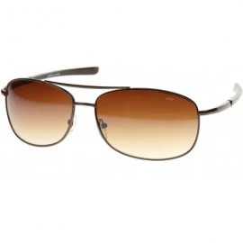 Aviator Retro Classic Fashion Oval Aviator Sunglasses Model NG1333 - Copper - CG184NW4N2R $12.31