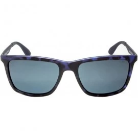 Sport Polarized Sunglasses F-4275 Casual Life-Style Wayfarer/Comfort fit - Tortoise Blue - C1189TL4X56 $33.04