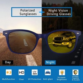 Oval Night Vision Driving Glasses-UV400/Anti-glare-Sports Polarized Sunglasses For Men & Women - Y S960_c2 - CN18M0T9WQX $33.20