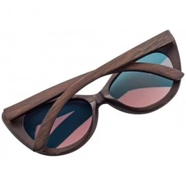 Oversized Vintage Narrow Cat Eye Sunglasses for Women - Sun glasses Fashion Women with Polarized Lens - Black - CT18TED8G2D $...