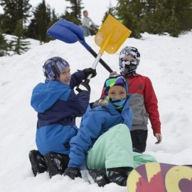 Goggle Kids Balaclava Hood - Pastel Blue - CK18HY48890 $20.06