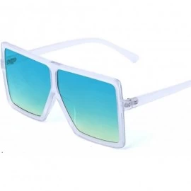 Oversized Oversized Square Sunglasses Vintage Gradient - CG18Y7NY3KT $20.84