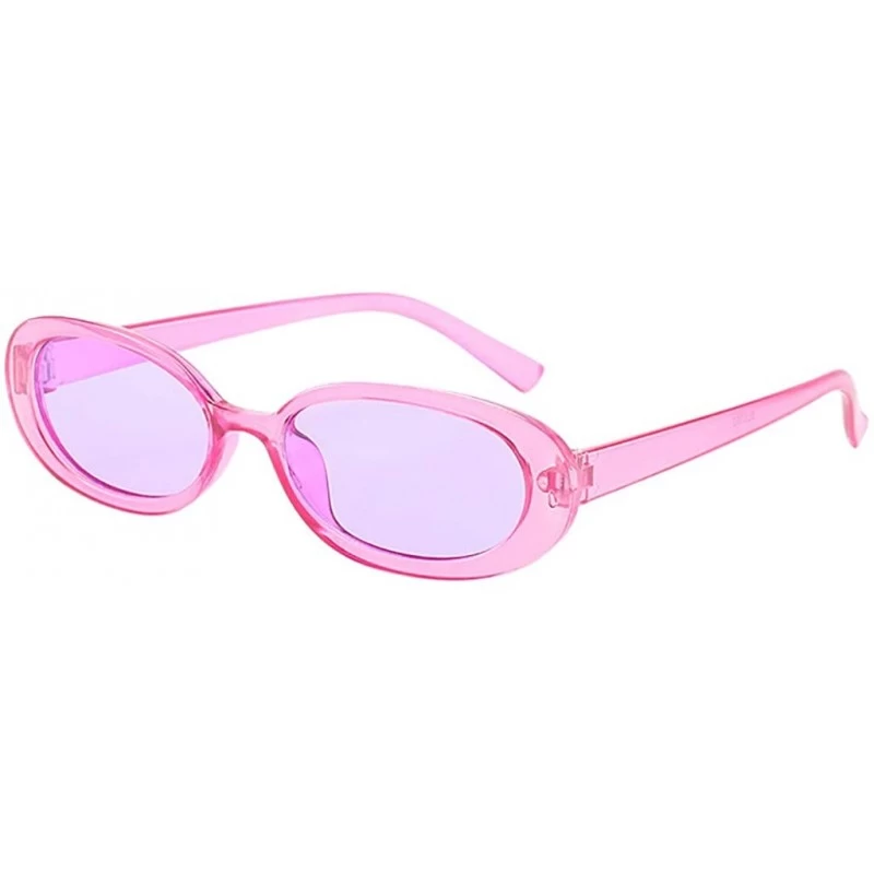 Goggle Sunglasses Irregular Lightweight Oversized sunglasses - E - CV18R9LEXQU $7.44