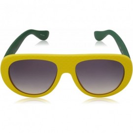 Shield Rio Shield Sunglasses - Yllw Grn - CW186SMIWO4 $37.34