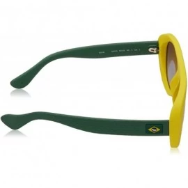 Shield Rio Shield Sunglasses - Yllw Grn - CW186SMIWO4 $34.58