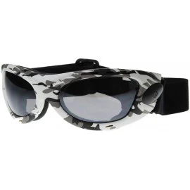 Sport Large Active Sports Goggles Protective Camouflauge Eyewear with Adjustable Strap (Alpine) - CP116NLASUD $16.26