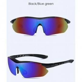 Sport Outdoor riding sport polarized glare Sunglasses explosion-proof ultraviolet half-frame Sunglasses - B - CQ18Q92XTLY $25.30