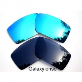 Oversized Replacement Lenses Gascan Black&Blue Color Polarized 2 Pairs - Black&blue - CR122ESHXNT $13.44