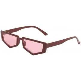 Round Sunglasses for Women Polarized UV Protection Fashion Retro Style Sun Glasses - E - CI18SYKLXZX $7.54