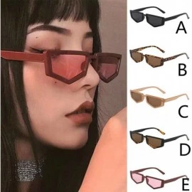Round Sunglasses for Women Polarized UV Protection Fashion Retro Style Sun Glasses - E - CI18SYKLXZX $7.54