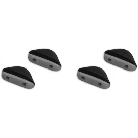 Goggle Replacement Nosepieces Accessories Crosslink Grey&Grey (Asian Fit) - CX18DRI6AG4 $10.71