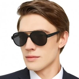 Aviator Aviator Sunglasses with UV Protection for Men TR90 Frame Classis Eyewear Frame Polarized - CE18WRUKSR5 $18.73