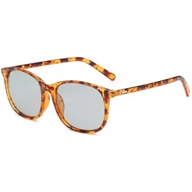 Oval Fashionable changing polarized sunglasses driving - Hawksbill Turtle / Color Changing Film - CL190MS37E5 $62.03