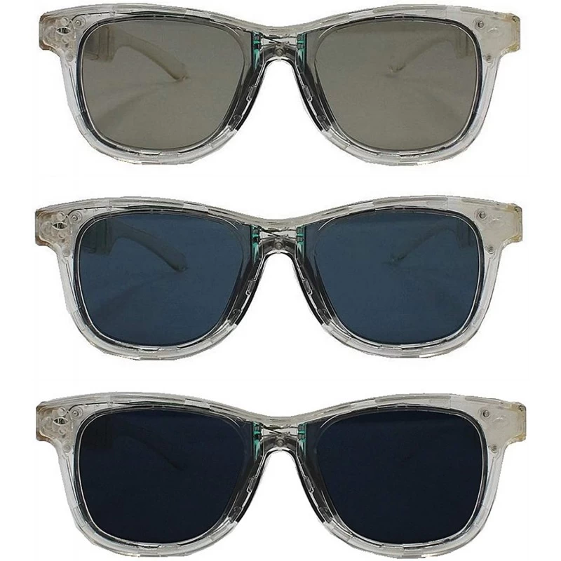 Shield Sunglasses Variable Electronic Polarized Transparent - C7194IH2QU8 $55.41