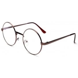 Aviator Prescription Glasses Fashion Eyeglasses - Coffee - C1199O7Z8X0 $11.39
