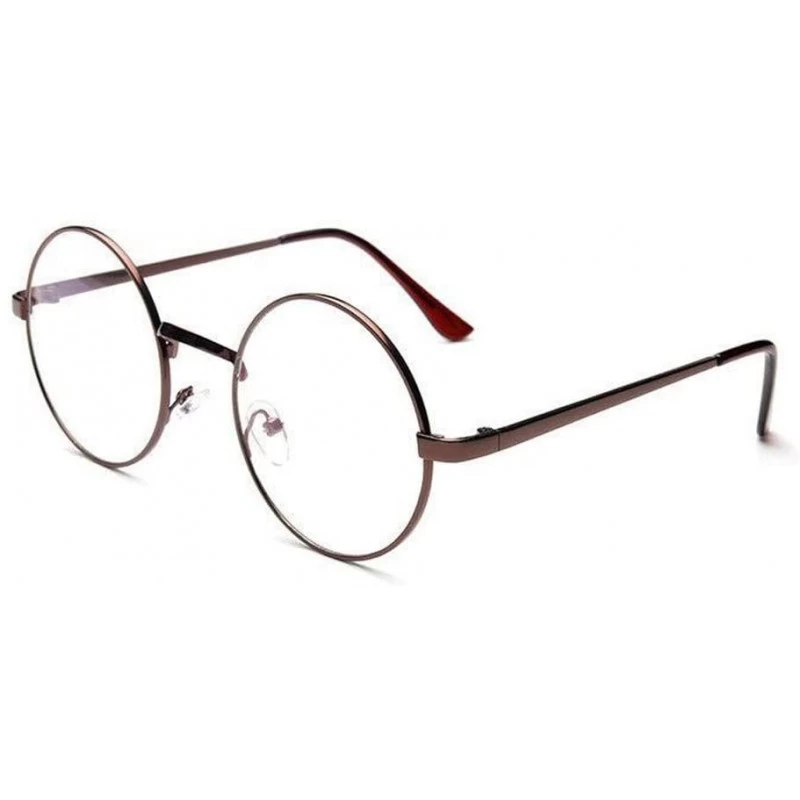 Aviator Prescription Glasses Fashion Eyeglasses - Coffee - C1199O7Z8X0 $19.16