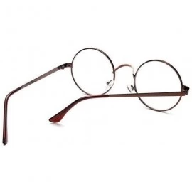 Aviator Prescription Glasses Fashion Eyeglasses - Coffee - C1199O7Z8X0 $11.39