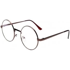 Aviator Prescription Glasses Fashion Eyeglasses - Coffee - C1199O7Z8X0 $19.16