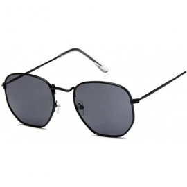 Goggle Shield Sunglasses Women Brand Designer Mirror Retro Sun Glasses Luxury Vintage Female - Black Gray - CB198ZTYUGD $59.40