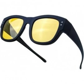 Goggle Driving Polarized Sunglasses Anti Glare Prescription - 6-rubber Black - CC18HQEY853 $38.81