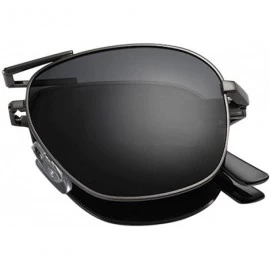 Rimless Unisex Summer Polarized Folding Eyebrow Pencil Sunglasses Fashion Glasses for Men Women - Red - CW196IXRYA0 $25.20