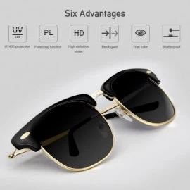 Sport Polarized Sunglasses Semi rimless Protection - CF18EHSEYDU $8.37