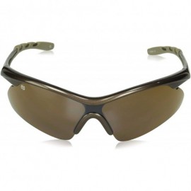 Sport Blastir X Sunglasses - Dark Metallic Brown/Brown/Silver Mirror Flash - CI11OE90LOP $35.42