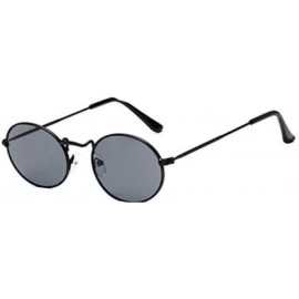 Oval Clearance Glasses Fashion Vintage Sunglasses - A - CW18OMYI0U8 $8.87