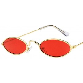 Oval Vintage Sunglasses Fashion Designer Glasses - 5 - CT198G757YA $19.90
