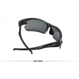 Goggle 3 Pieces Sunglasses Men's Windproof Sunglasses Rectangular Sunglasses - Brown - CH194LE7HD9 $8.99