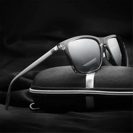 Rimless Unisex Retro Sunglasses Polarized Lens Vintage Eyewear Accessories Sun Glasses for Men Women - Dark Green - C5194OCSH...