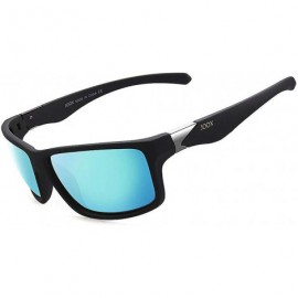 Sport Sunglasses for Men Polarized UV Protection Sports Glasses Driving Cycling Fishing Running Baseball - CF18TOIGE2Q $28.67