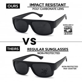 Goggle Original OG Mad Dogger Locs Shades Sunglasses w/Super Dark Lens (Black) - CY117Z4R7LB $10.74