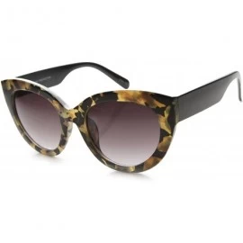 Aviator Mens Aviator Sunglasses With UV400 Protected Mirrored Lens - Crème Block / Lavender - CE122XJKHHX $18.48