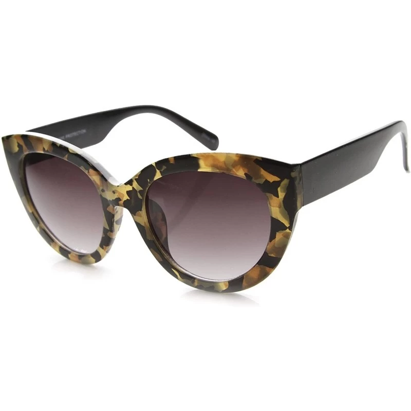 Aviator Mens Aviator Sunglasses With UV400 Protected Mirrored Lens - Crème Block / Lavender - CE122XJKHHX $18.48