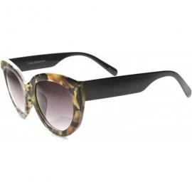 Aviator Mens Aviator Sunglasses With UV400 Protected Mirrored Lens - Crème Block / Lavender - CE122XJKHHX $18.48