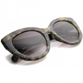 Aviator Mens Aviator Sunglasses With UV400 Protected Mirrored Lens - Crème Block / Lavender - CE122XJKHHX $18.48
