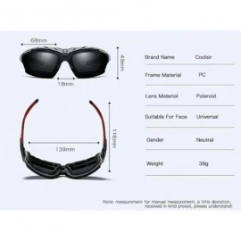 Sport Sports Polarizing Sunglasses 8505 Anti-Ultraviolet Flashing Polarizing Protection Suitable for Outdoor Riding - C618YHI...